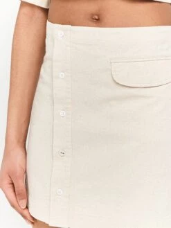 Lezu Skjørt 'Meidi' Beige -Birkenstock butikk 041022d5fe0ebfe9f927a31c6f2eef6c