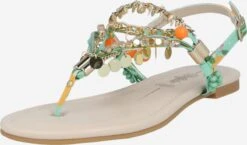 BUFFALO Flip-Flops 'CAPRI VACAY' Jade