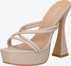 Nasty Gal Pantoletter Beige