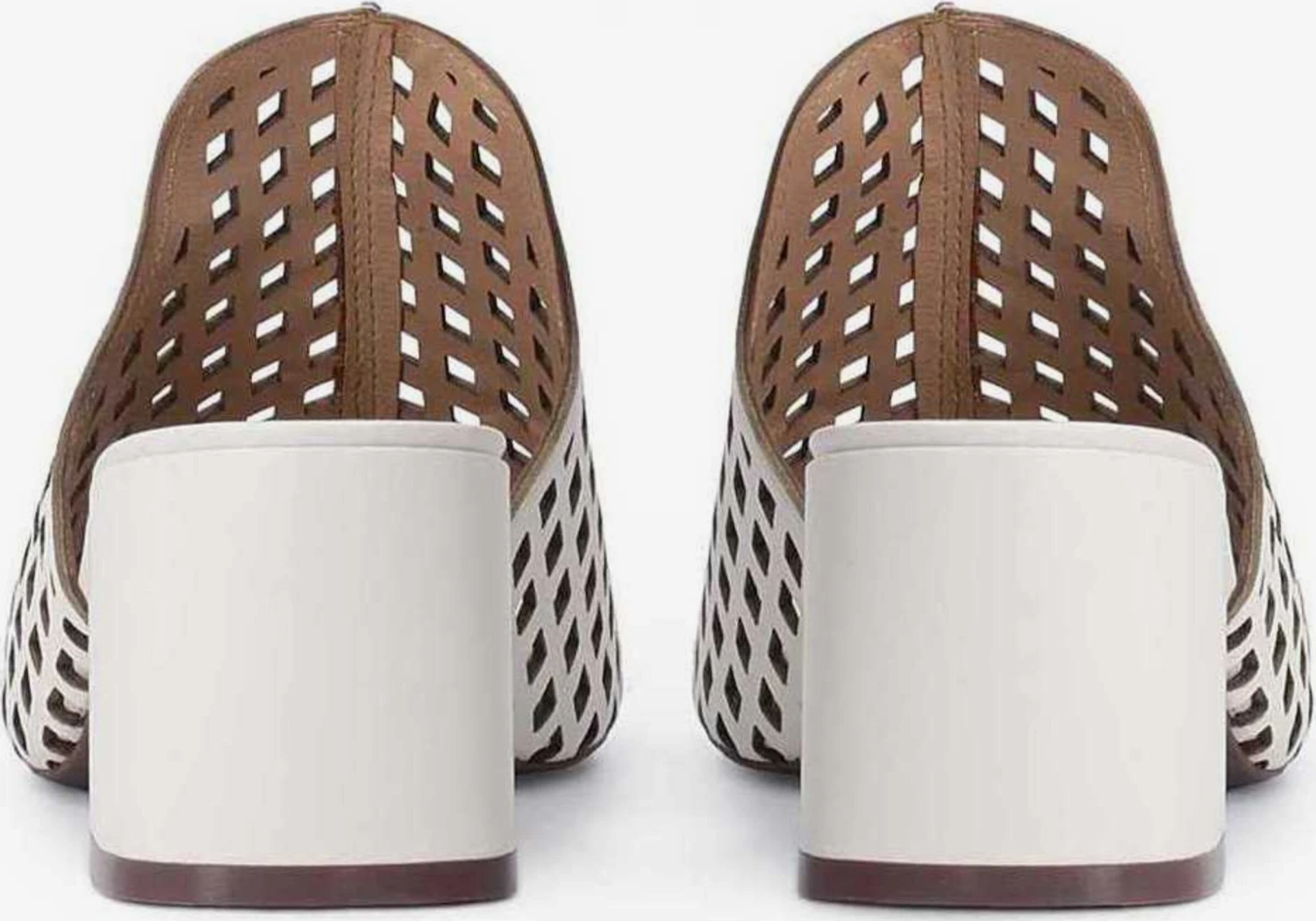 Kazar Pantoletter Offwhite 3 Kazar Pantoletter Offwhite - Bilde 3