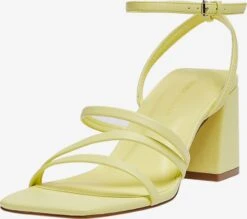 PULL & BEAR Pull&Bear Stroppesandaler Lysegul