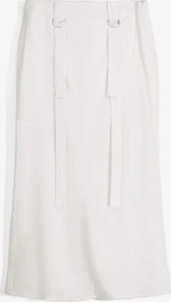 Bershka Skjørt Hvit