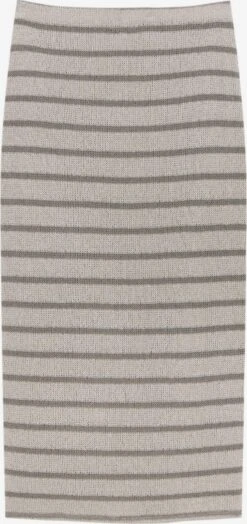 PULL & BEAR Pull&Bear Skjørt Gjørmefarge / Gråmelert