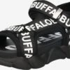 BUFFALO Sandaler Svart