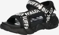 BUFFALO Sandaler Svart