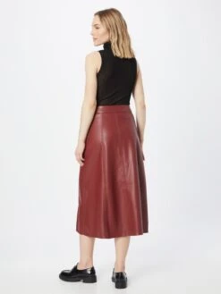 Warehouse Skjørt Mørkerød -Birkenstock butikk 1587bfebffa125041c3dde6ead0a7962