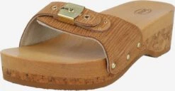 Scholl Iconic Clogs 'PESCURA' Brun