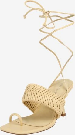 Warehouse Sandaler Kremfarget