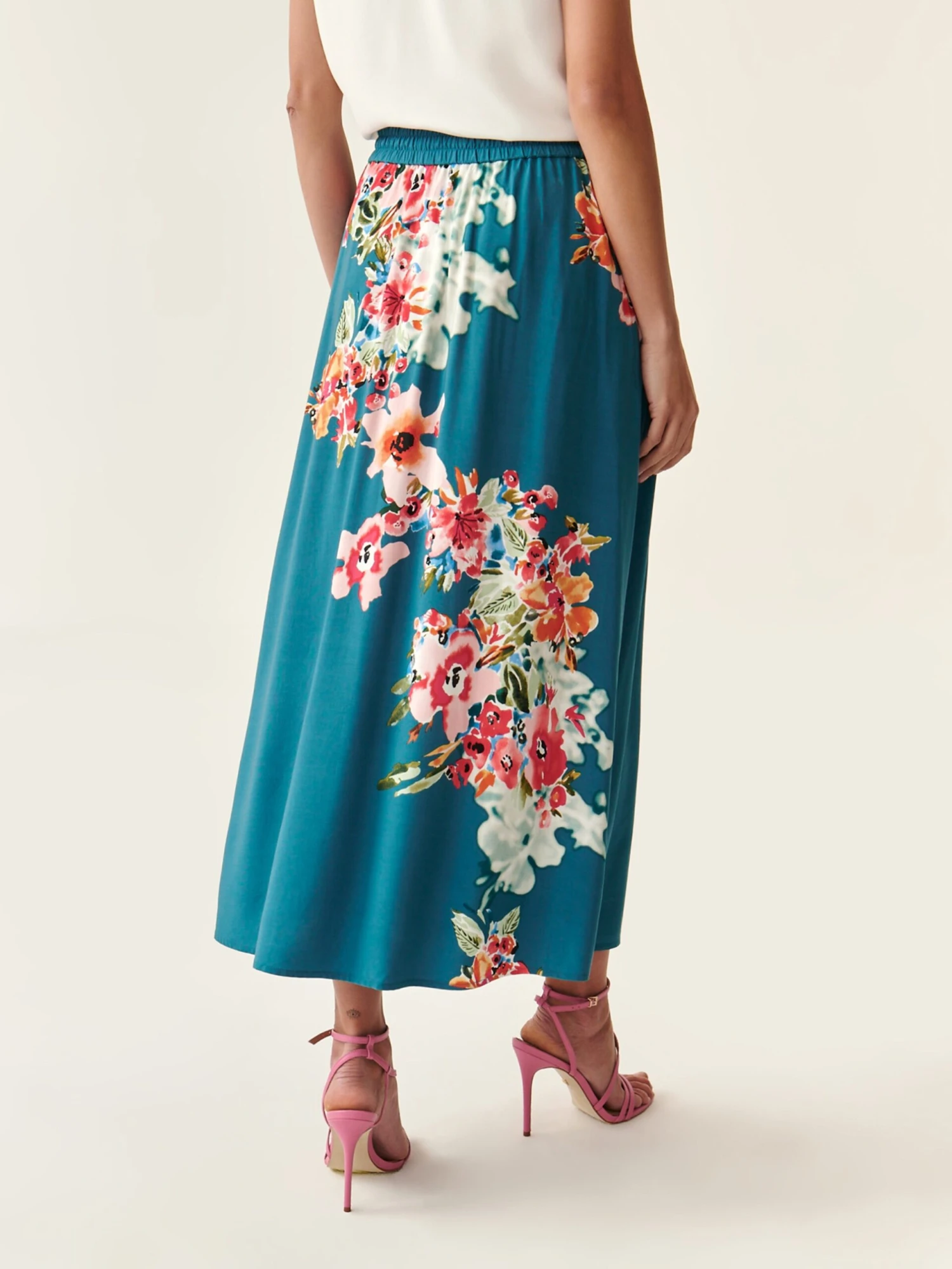 TATUUM Skjørt 'SAND' Blå 3 TATUUM Skjørt 'SAND' Blå - Bilde 3