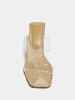 PULL & BEAR Pull&Bear Pantoletter Gjennomsiktig -Birkenstock butikk 1fb0685a8b99608302f8039156ba5d28