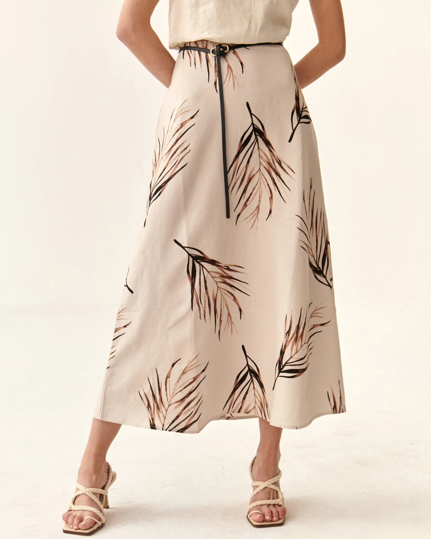 TATUUM Skjørt Beige 2 TATUUM Skjørt Beige - Bilde 2