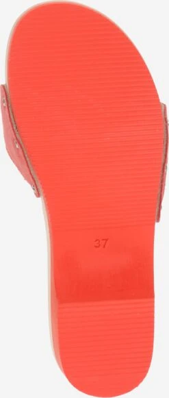 Scholl Iconic Clogs Korall -Birkenstock butikk 25780074f9b10f4b800dd11aded79f84