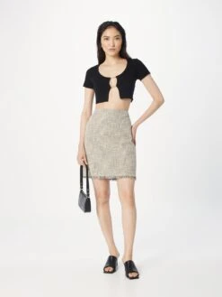 TAIFUN Skjørt Beigemelert -Birkenstock butikk 263d6dd14a1e93050884c6108aac0610