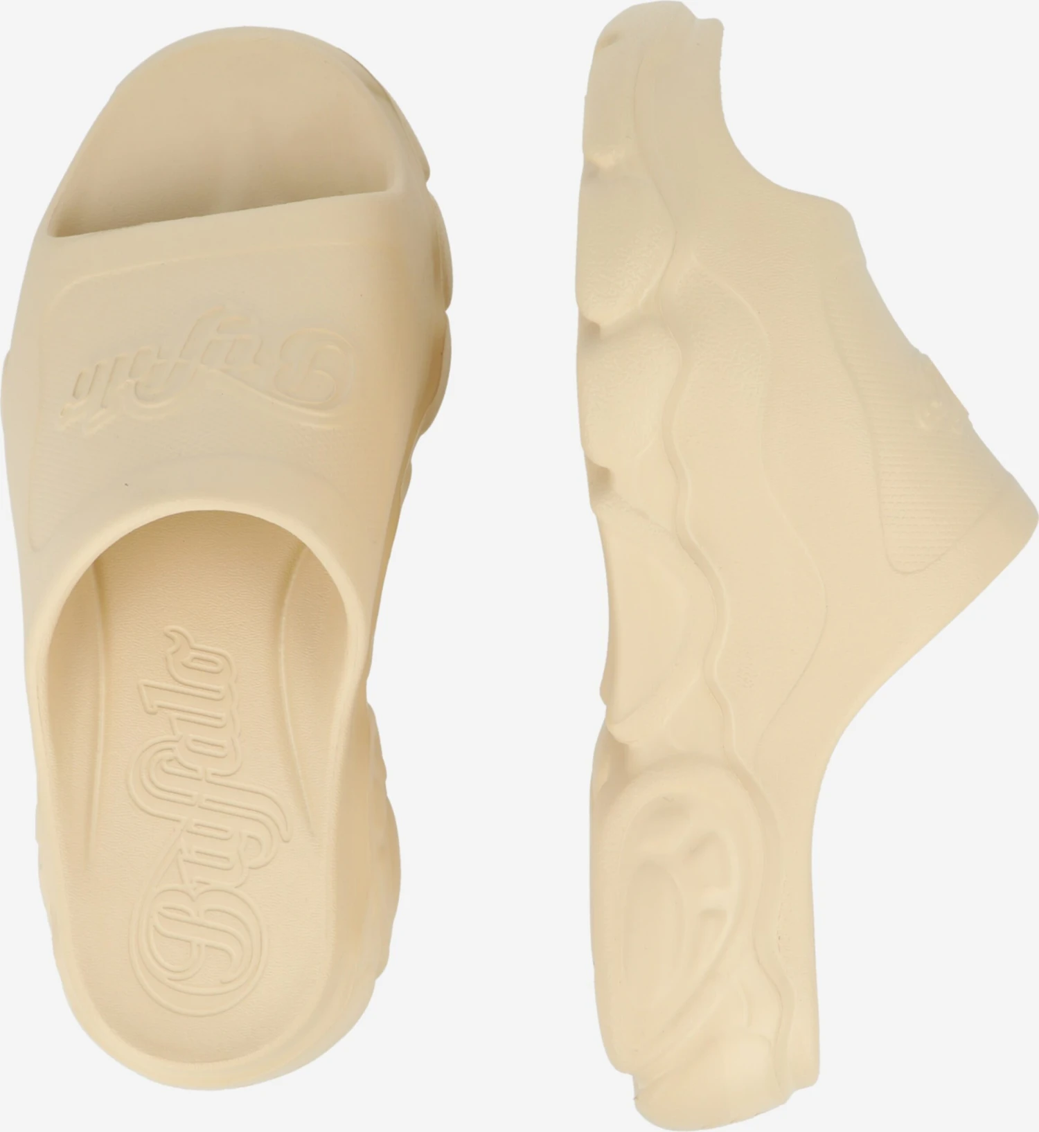 BUFFALO Pantoletter Kremfarget 2 BUFFALO Pantoletter Kremfarget - Bilde 2