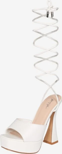 Nasty Gal Sandaler Hvit