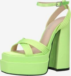 GLAMOROUS Sandaler 'LILAC' Lime