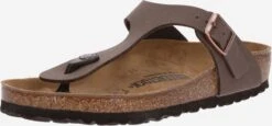BIRKENSTOCK Flip-Flops Mørkebrun