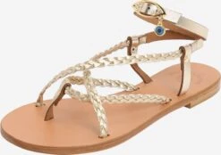Marietta's Fantasy Flip-Flops 'MELITA' Gull