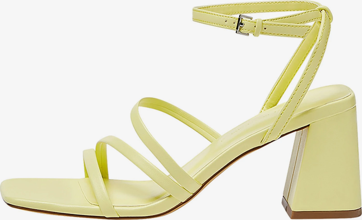 PULL & BEAR Pull&Bear Stroppesandaler Lysegul 2 PULL & BEAR Pull&Bear Stroppesandaler Lysegul - Bilde 2