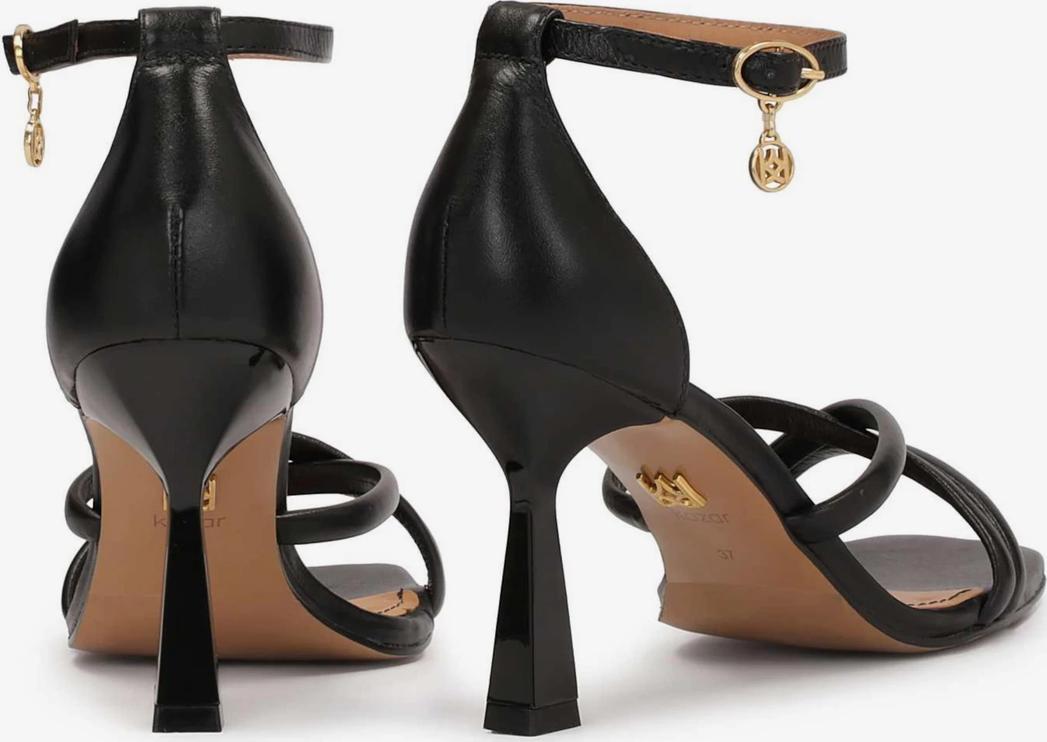 Kazar Sandaler Svart 4 Kazar Sandaler Svart - Bilde 4
