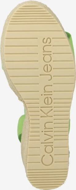 Calvin Klein Jeans Sandaler Lysegrønn -Birkenstock butikk 43f04ed048a9b9c408d4d7c7de77edd2