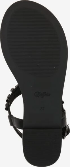 BUFFALO Flip-Flops 'RHONDA' Svart -Birkenstock butikk 4d9100e17267f980ef93e4f5e5224bde