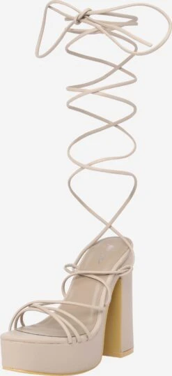 Nasty Gal Sandaler Beige