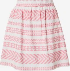 ABOUT YOU Skjørt 'Tamara' Rosa / Hvit