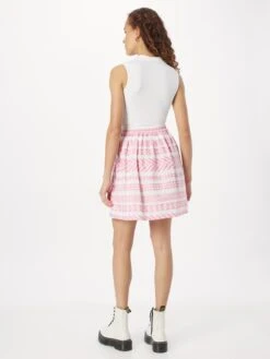 ABOUT YOU Skjørt 'Tamara' Rosa / Hvit -Birkenstock butikk 516b4c6e27d0ecc1ce70f33fd465885c