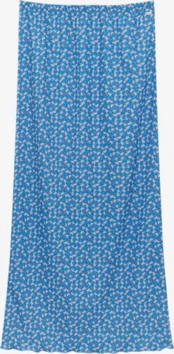 PULL & BEAR Pull&Bear Skjørt Blå / Lyseblå