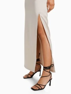 Bershka Skjørt Beige -Birkenstock butikk 6f24ac6d19a00170afdcc87d7699e8f3