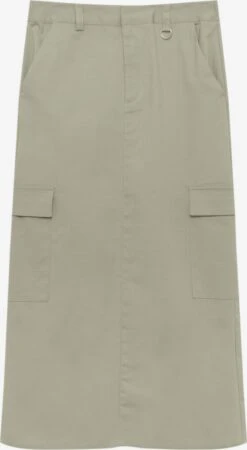 PULL & BEAR Pull&Bear Skjørt Kaki