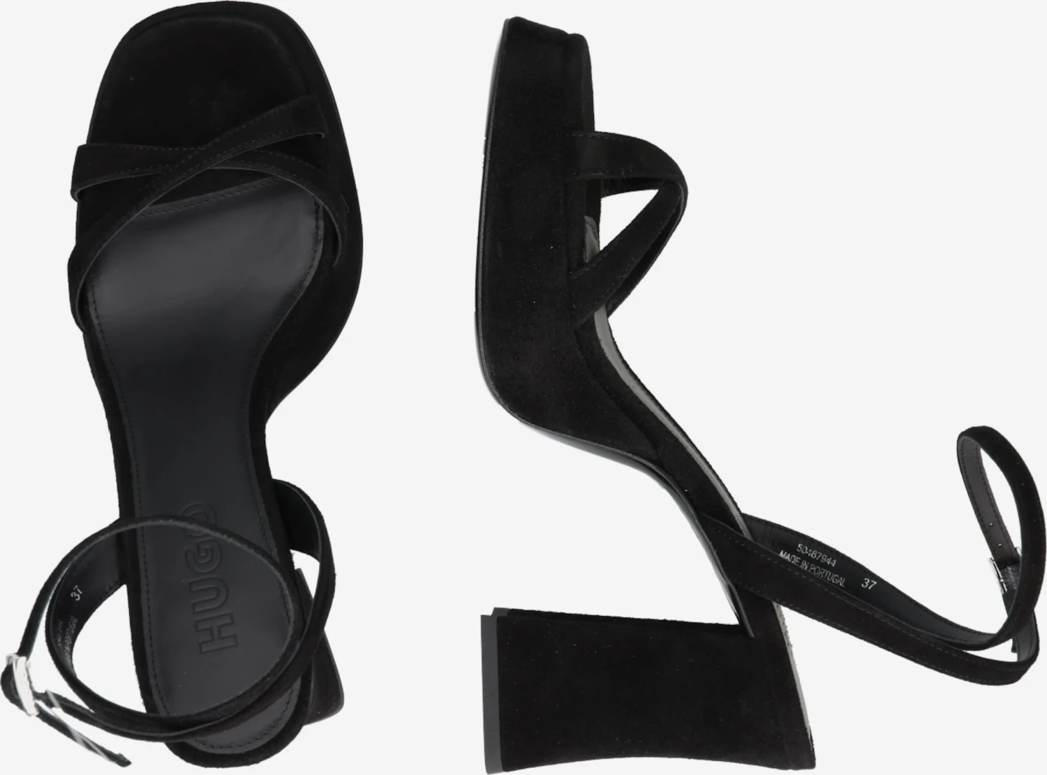 HUGO Stroppesandaler 'Vicky' Svart 2 HUGO Stroppesandaler 'Vicky' Svart - Bilde 2