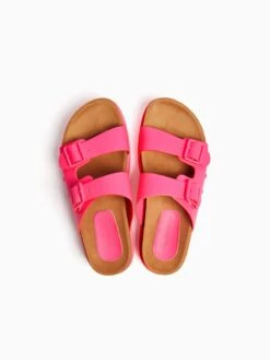 Bershka Pantoletter Fuchsia -Birkenstock butikk 89d82f666b060a3c472714c0dc7300c8
