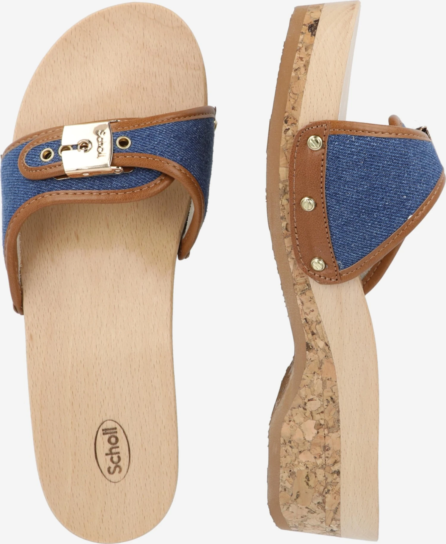 Scholl Iconic Clogs 'PESCURA' Blå 2 Scholl Iconic Clogs 'PESCURA' Blå - Bilde 2