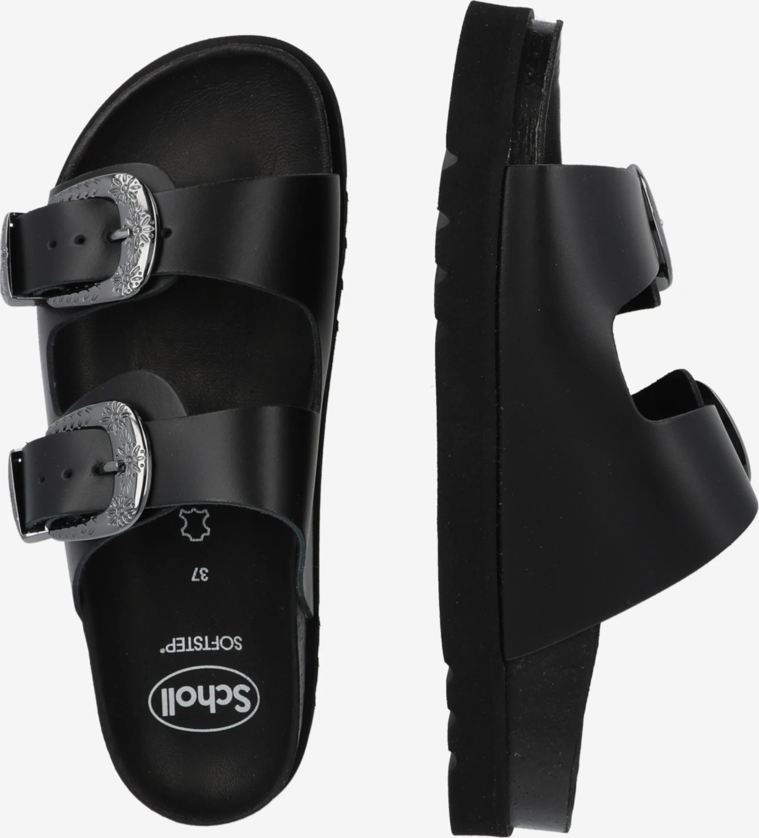 SCHOLL Pantoletter 'IRVING' Svart 2 SCHOLL Pantoletter 'IRVING' Svart - Bilde 2