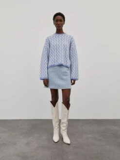 EDITED Skjørt 'Josie' Blå -Birkenstock butikk 935cd45a7170cd57deb2933bd7c2541e