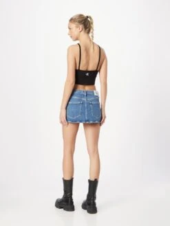 Calvin Klein Jeans Skjørt Blå -Birkenstock butikk 96c196f2d4b57ab9f4a094d630b868aa
