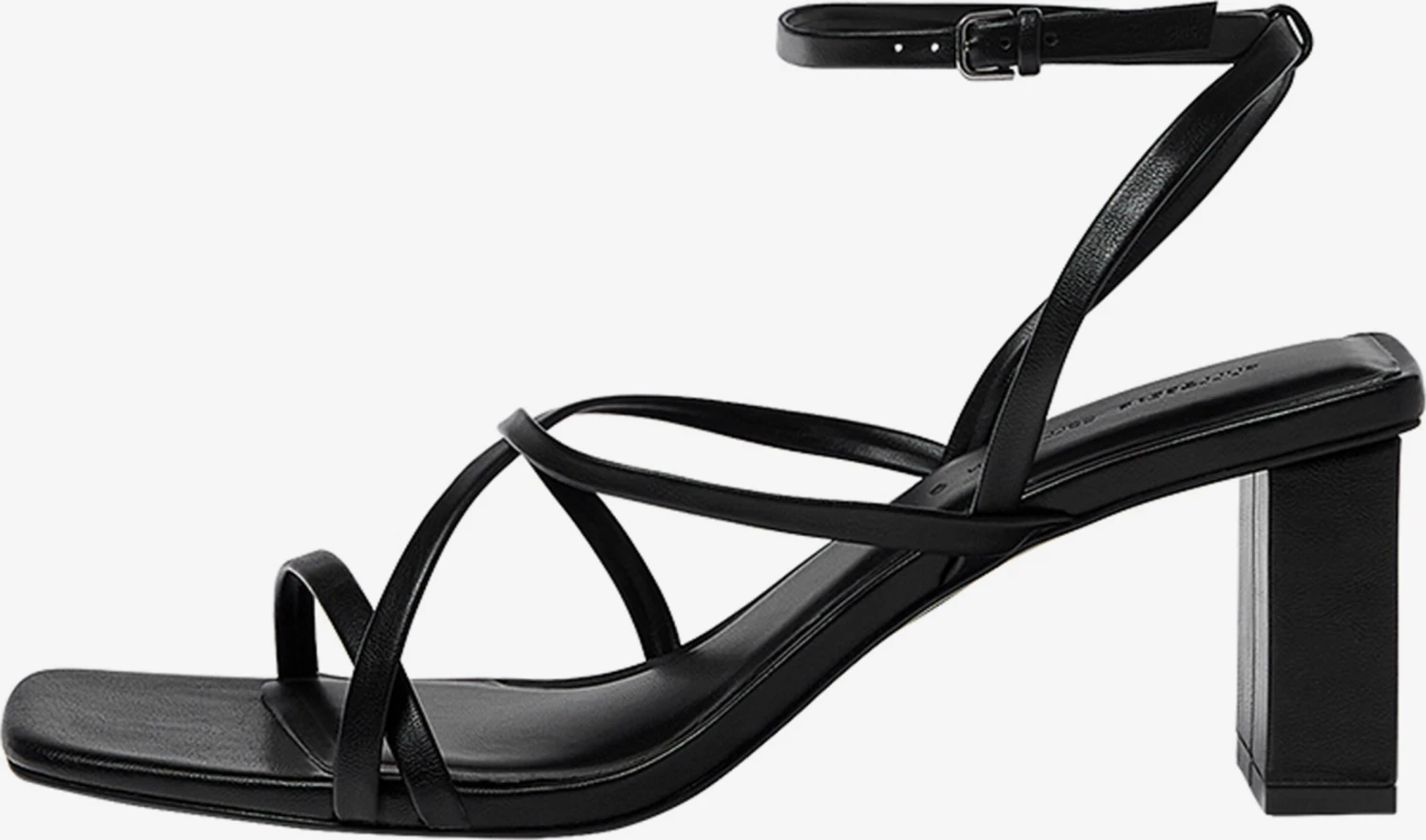 PULL & BEAR Pull&Bear Stroppesandaler Svart 2 PULL & BEAR Pull&Bear Stroppesandaler Svart - Bilde 2