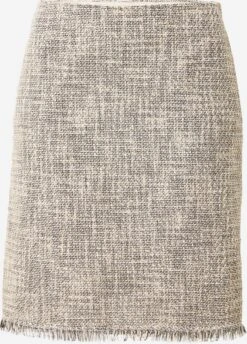 TAIFUN Skjørt Beigemelert