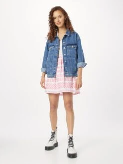 ABOUT YOU Skjørt 'Tamara' Rosa / Hvit -Birkenstock butikk a9561f454c320661b9ad3b2cac2b7ef7