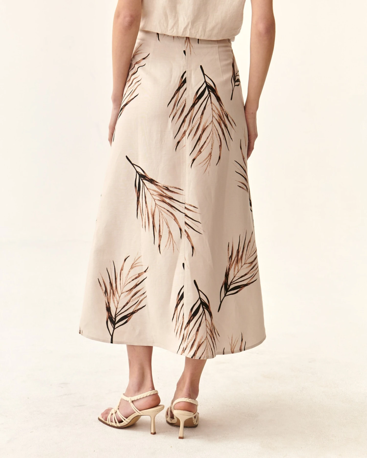 TATUUM Skjørt Beige 4 TATUUM Skjørt Beige - Bilde 4