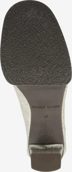 SAMSØE SAMSØE Samsøe Samsøe Pantoletter 'ELSA' Bronse -Birkenstock butikk b0f7dc4ff749723ad7b0b00c55489a9e