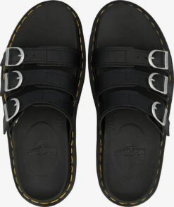 Dr. Martens Pantoletter Svart -Birkenstock butikk bad91ff84e5600c6b1b912bd3d5a017e