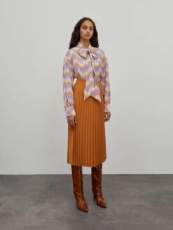 EDITED Skjørt 'Bradon' Brun -Birkenstock butikk bafa623b18f789cdf9b5616abc48f857