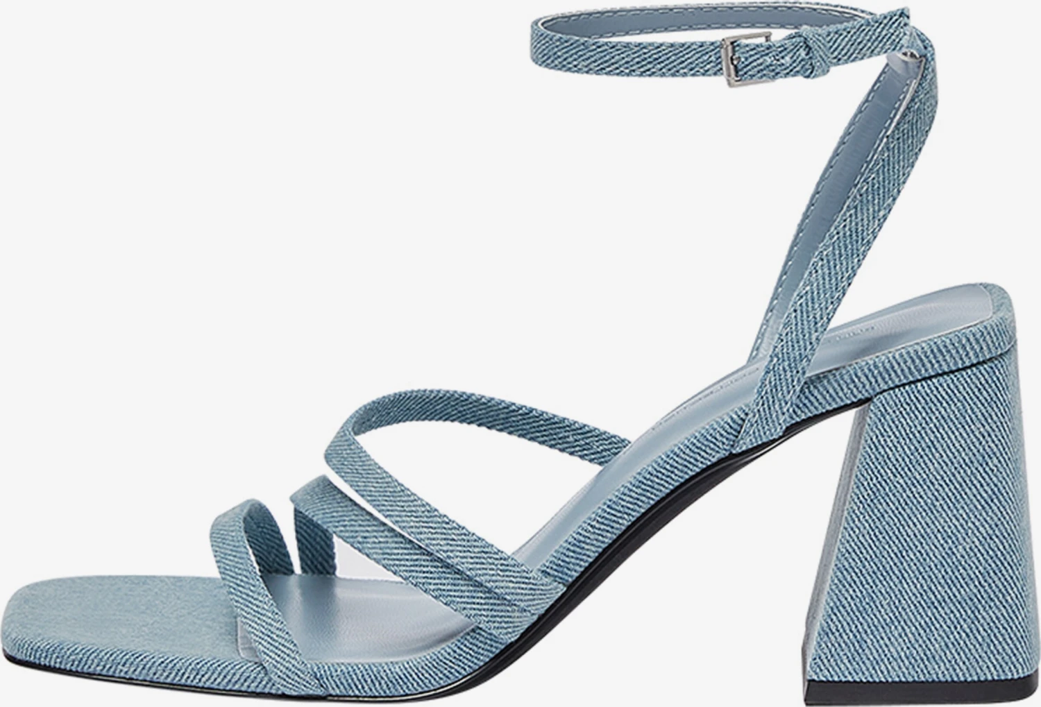 PULL & BEAR Pull&Bear Stroppesandaler Røkblå 2 PULL & BEAR Pull&Bear Stroppesandaler Røkblå - Bilde 2