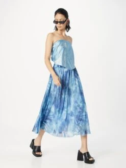 Herrlicher Skjørt 'Cathlin' Lyseblå -Birkenstock butikk c10c2ae95f99d568648a1c8ba353cfbc