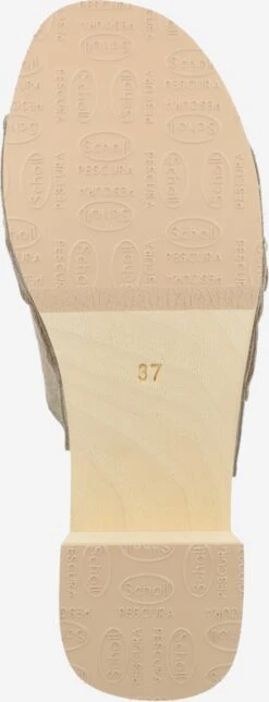 Scholl Iconic Clogs 'PESCURA SARAH' Sand -Birkenstock butikk c82f199c4f59002b7c10fff5a698a2bc