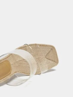 PULL & BEAR Pull&Bear Pantoletter Gjennomsiktig -Birkenstock butikk cc8aa85e8cc398e9ad4e1285bbba04ab