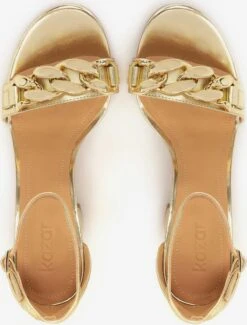 Kazar Stroppesandaler Gull -Birkenstock butikk ce34aefe496c2247389c1daf647d889e